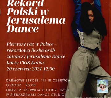 Bicie Rekordu Polski w Jerusalema Dance
